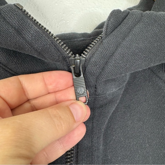 Lululemon Scuba Oversized 1/2 Zip Hoodie Black Size Xlarge/Xxlarge - Picture 6 of 9